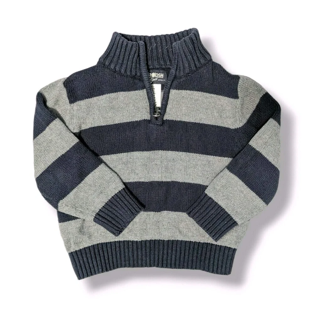 Chaps RL Cotton Knit Zip Sweater